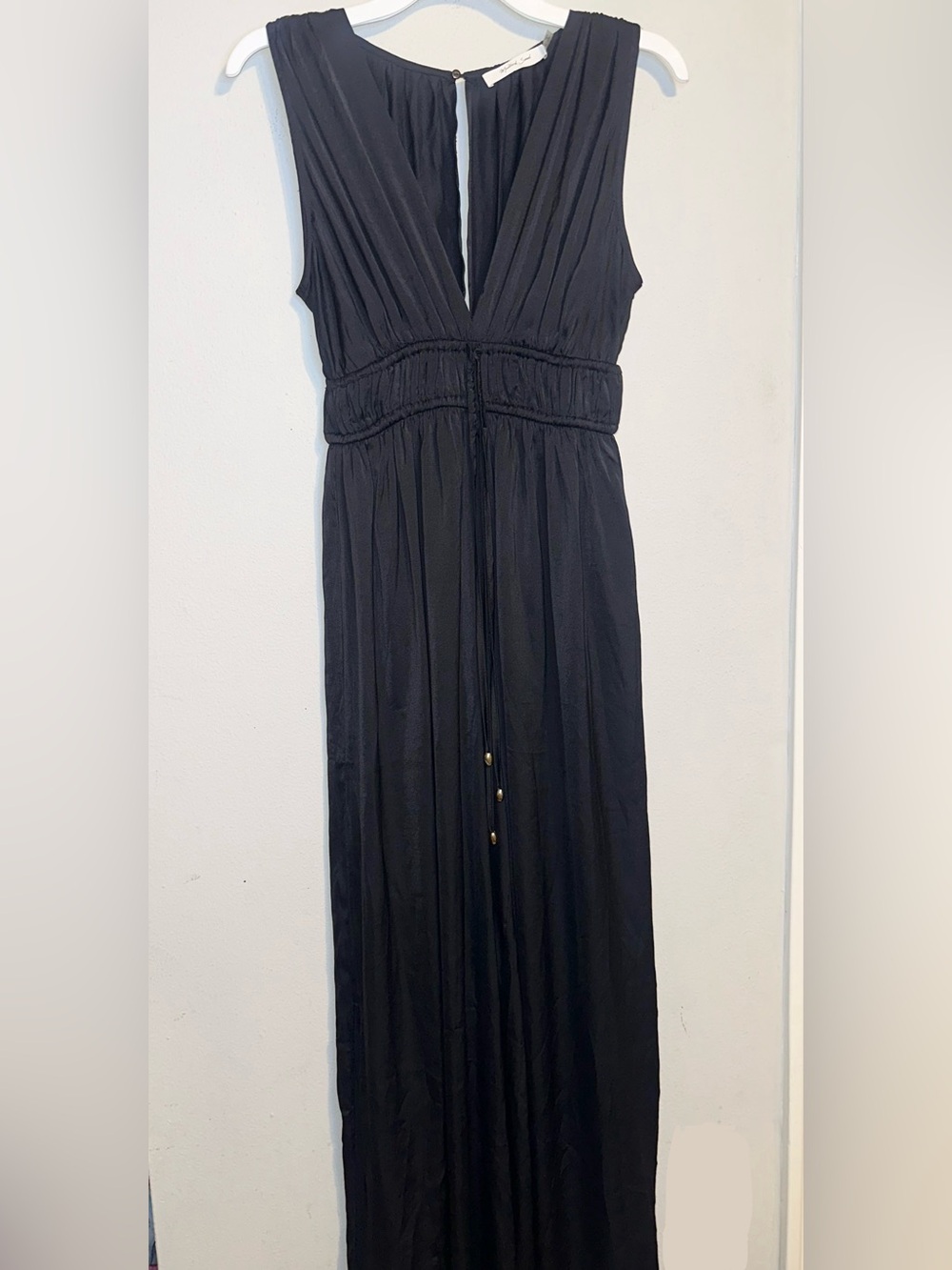 Mustard Seed Sleeveless Black Jumpsuit